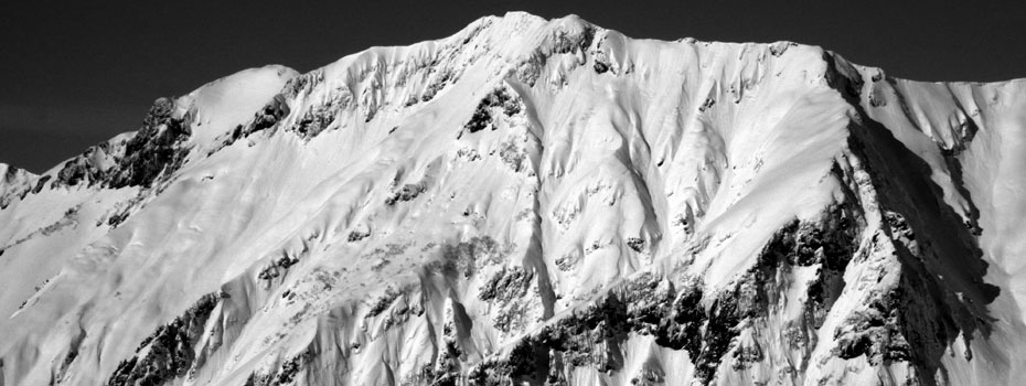 旧谷川岳南東斜面