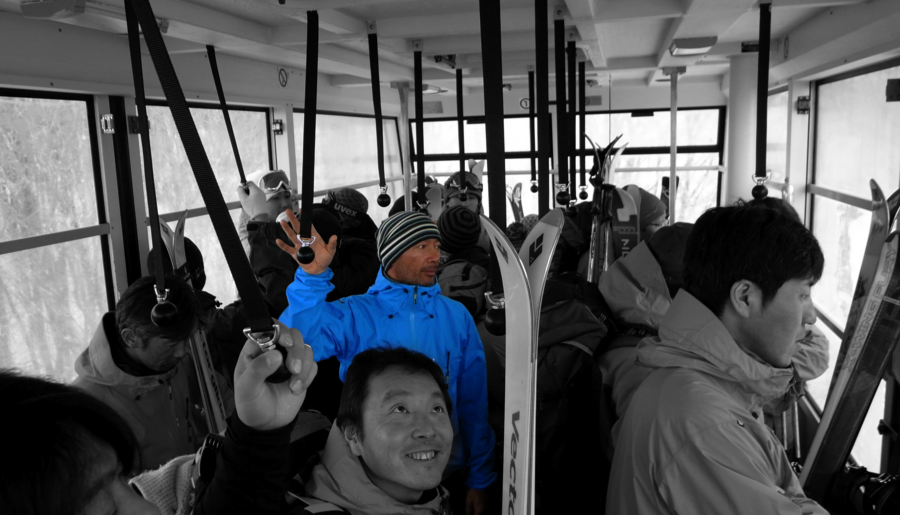 ロープウェーの相馬