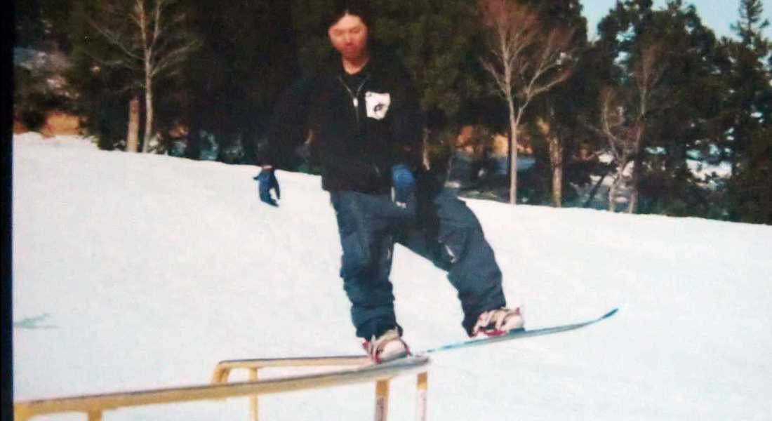 パークを滑っていた頃の渡辺
