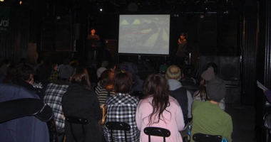 青森のスノーボードチーム上映会