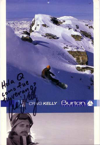 クーさんがもらったクレイグのサイン