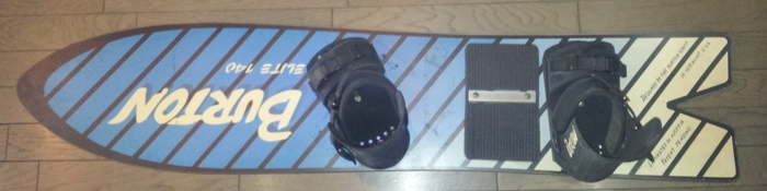 過去ののスノーボード